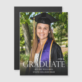 Trading Graduate 3M & Foto Abschluss Magnet Darker