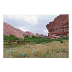 Trading Post Trail Rock Sehenswürdigkeiten Fotodruck