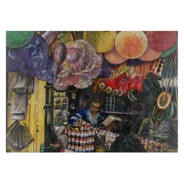 Tradition des alten Handels, Jerusalem Schneidebrett (Vorderseite)