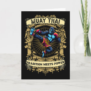 Tradition trifft auf Kraft - Kickboxen und Muay Th Karte