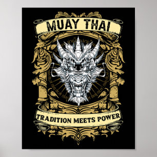 Tradition trifft auf Kraft - Kickboxen und Muay Th Poster