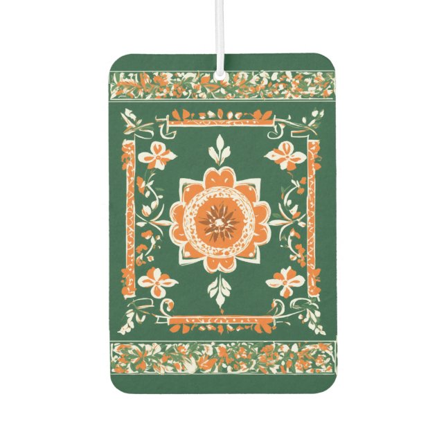 Tradition trifft auf Moderne: Ukrainisches Spielze Autolufterfrischer (Vorderseite)