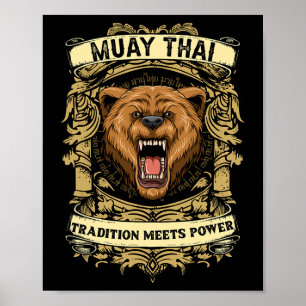 Tradition trifft Kraft - Kickboxen und Muay Thai G Poster