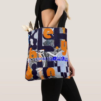 Tradition trifft Strahlen" Tote Tasche