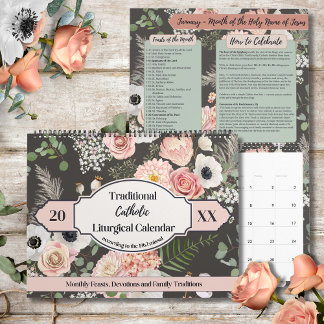 Traditional 1962 Missal Catholic Liturgical Kalender