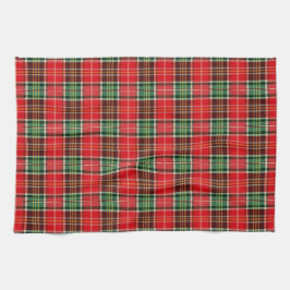Traditional Christmas Plaid Geschirrtuch
