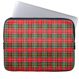 Traditional Christmas Plaid Laptopschutzhülle