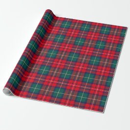 Traditional Festive Tartan Geschenkpapier