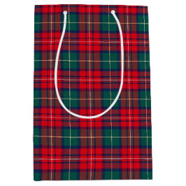 Traditional Festive Tartan Mittlere Geschenktüte