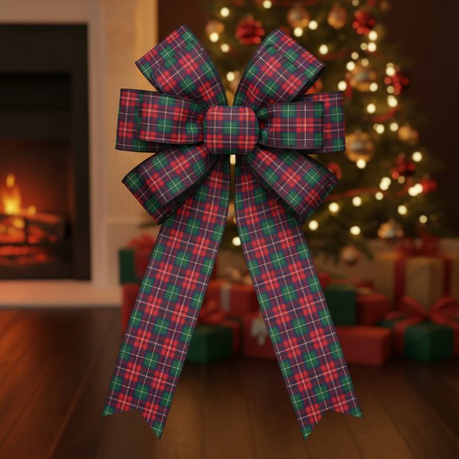 Traditional Festive Tartan Satinband (Von Creator hochgeladen)