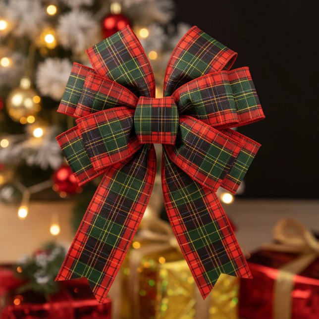 Traditional Holiday Plaid Ripsband (Von Creator hochgeladen)