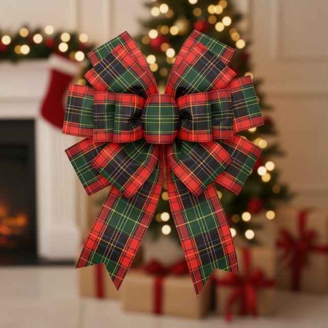 Traditional Holiday Plaid Ripsband (Von Creator hochgeladen)