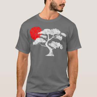 Traditional Japanese Bonsai Tree Graphic Japan T-Shirt