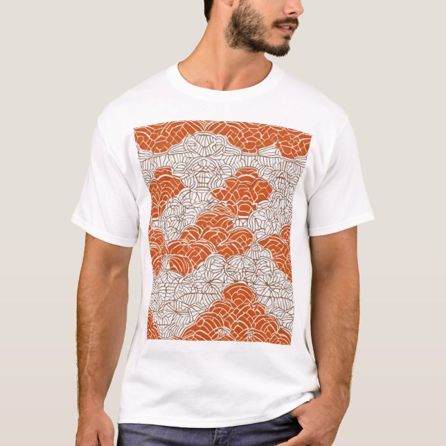 Traditional Japanese Pattern Design 0054 T-Shirt (Vorderseite)