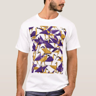 Traditional Japanese Pattern Design - Elegant Asia T-Shirt