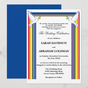 Traditional Jewish Wedding Invitations - Ark Einladung