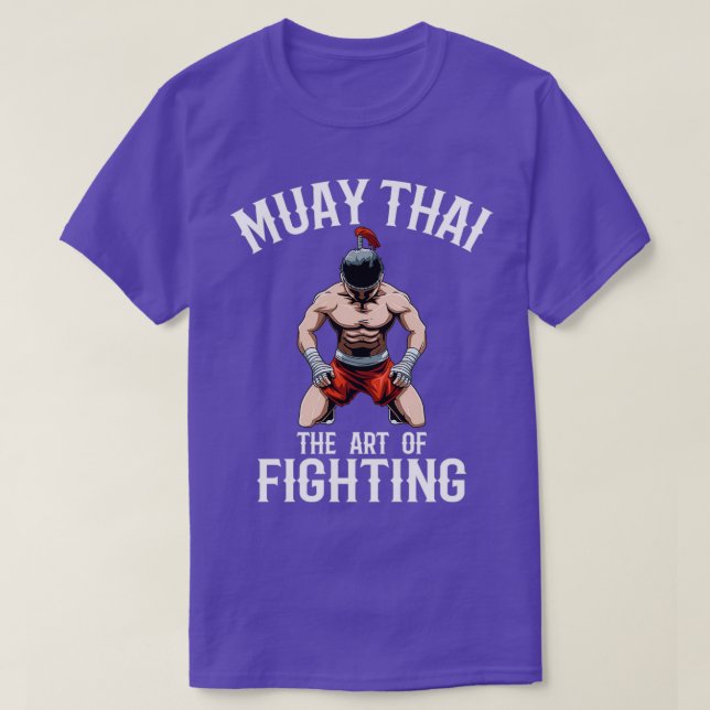 Traditional Muay Thai Fighter T-Shirt (Design vorne)