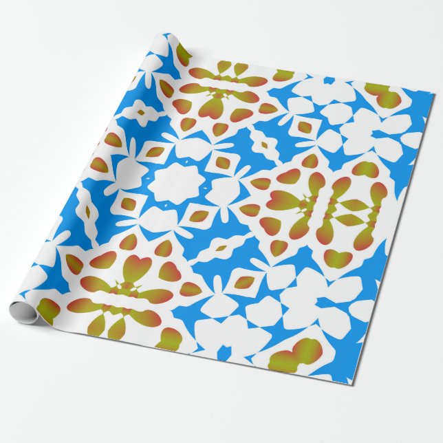 Traditional ornate mexican talavera. Universal des Geschenkpapier (Ungerollt)