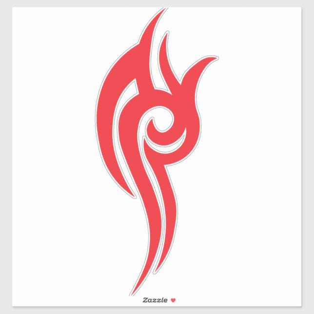 Traditional Tattoo Art Inspired Design Aufkleber (Blatt)