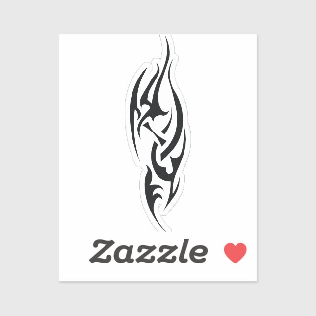 Traditional Tattoo Art Inspired Design Aufkleber (Blatt)