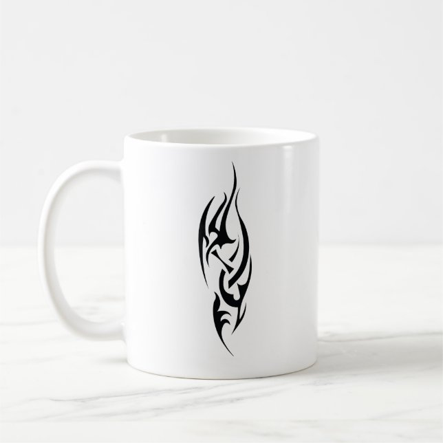 Traditional Tattoo Art Inspired Design Kaffeetasse (Links)