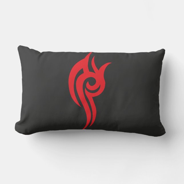 Traditional Tattoo Art Inspired Design Lendenkissen (Vorderseite)