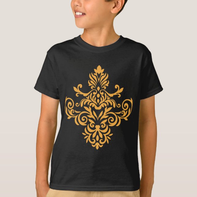 Traditional Tattoo Art Inspired Design T-Shirt (Vorderseite)