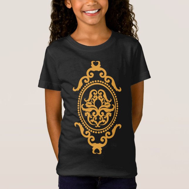 Traditional Tattoo Art Inspired Design T-Shirt (Vorderseite)