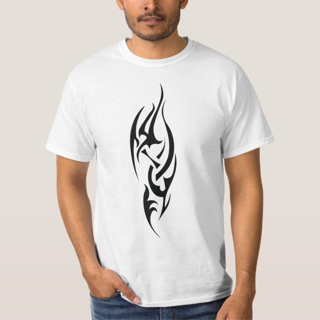 Traditional Tattoo Art Inspired Design T-Shirt (Vorderseite)