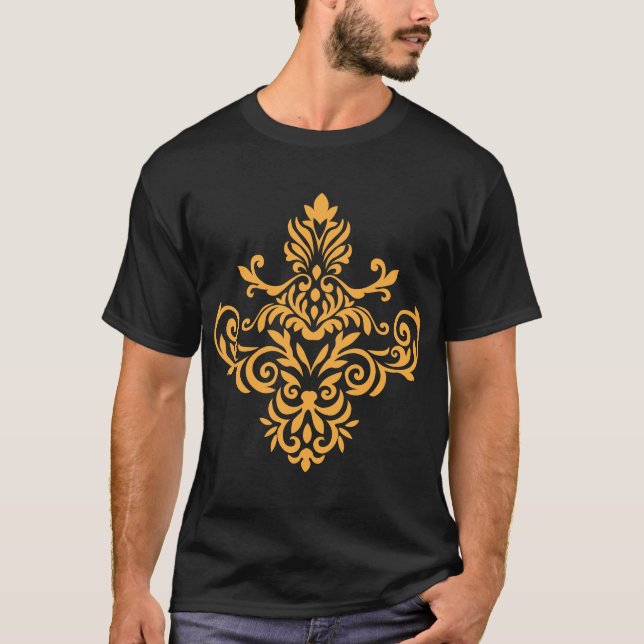 Traditional Tattoo Art Inspired Design T-Shirt (Vorderseite)