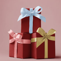 Traditionell - Dunkelrot - Papierblätter