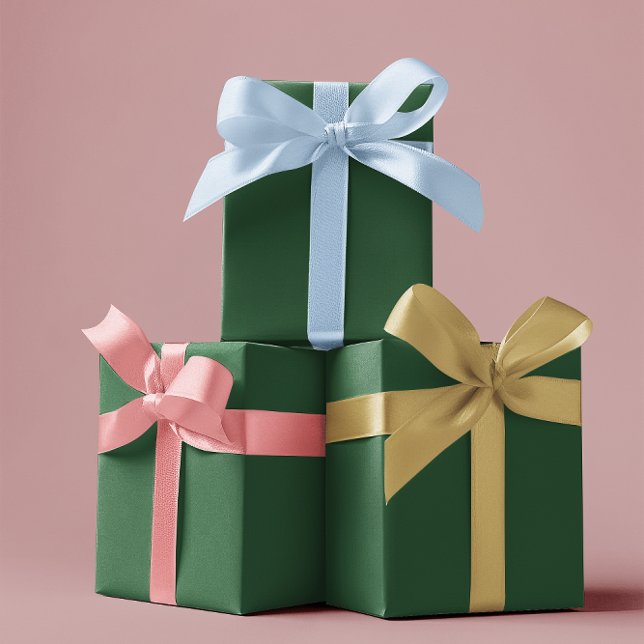 Traditionell - dunkles Grün - Papierblätter Geschenkpapier Set (Von Creator hochgeladen)