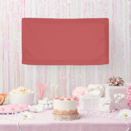 Traditionell - Warmes rotes Banner