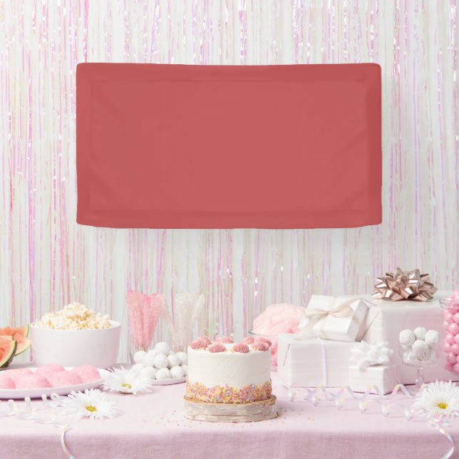 Traditionell - Warmes rotes Banner (Party)