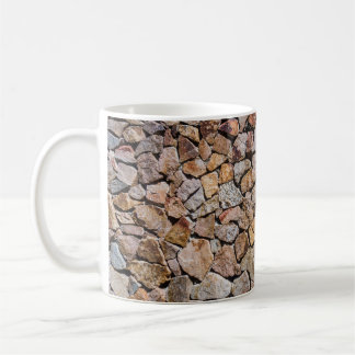 Traditionell zerbrochene Stone Pile Walls Kaffeetasse