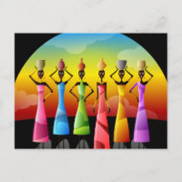 Traditionelle afrikanische Frauen