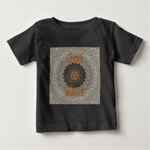 Traditionelle afrikanische Motif Design Art Print Baby T-shirt