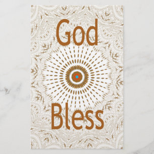 Traditionelle afrikanische Motif Design Art Print Briefpapier