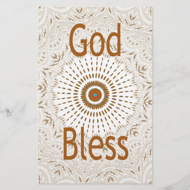 Traditionelle afrikanische Motif Design Art Print Briefpapier (Vorderseite)