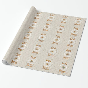 Traditionelle afrikanische Motif Design Art Print Geschenkpapier