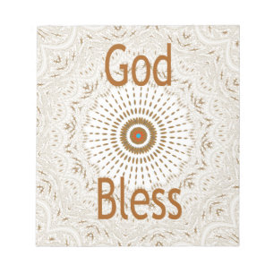 Traditionelle afrikanische Motif Design Art Print Notizblock