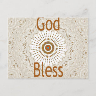 Traditionelle afrikanische Motif Design Art Print Postkarte