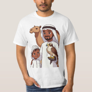 Traditionelle arabische Falkenjagd T-Shirt