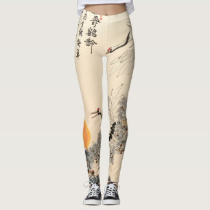 Traditionelle asiatische Malerei: klassische Kunst Leggings