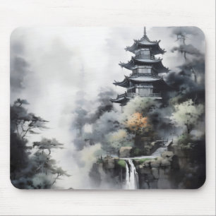 Traditionelle asiatische Tinte Mousepad