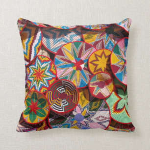 Traditionelle äthiopische Körbe Kissen