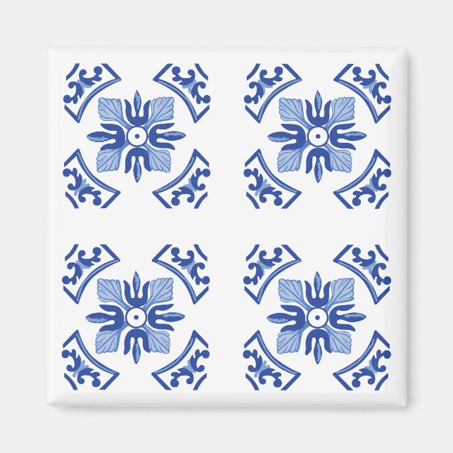 Traditionelle Azulejos Magnet (Vorne)