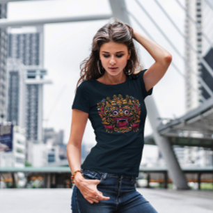 Traditionelle Bali Mask T-Shirt