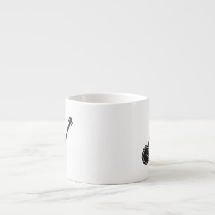 Traditionelle Banjo-Silhouette Espressotasse