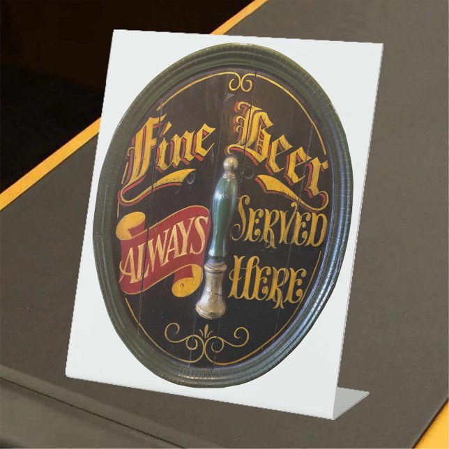 Traditionelle Bar für Real Ale oder Bier Pub Sockelschild (Von Creator hochgeladen)